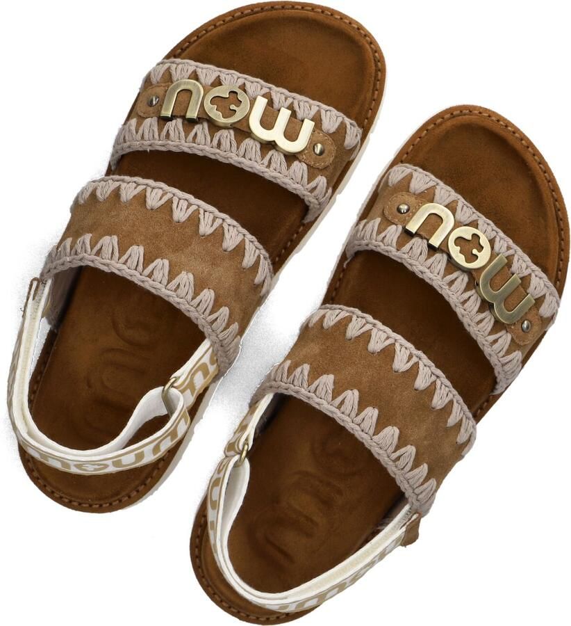 MOU Bruine Sandalen Bio Sandal Two-buckles And Back Strap - Foto 2