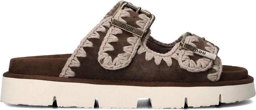 MOU Bruine Slippers Bio Sandal Two-buckles - Foto 3