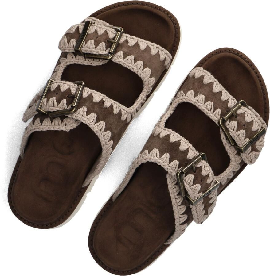 MOU Bruine Slippers Bio Sandal Two-buckles - Foto 2