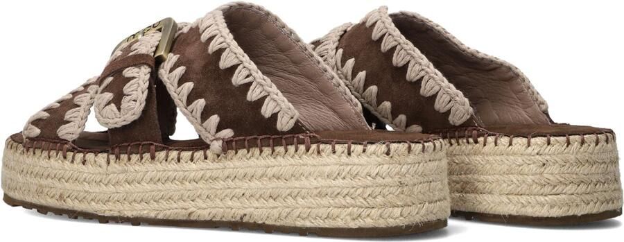 MOU Bruine Slippers Jute Sandal - Foto 4