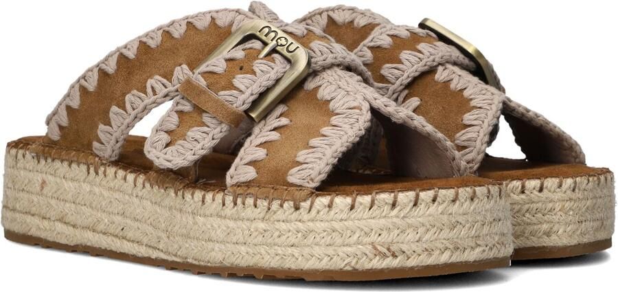 MOU Bruine Slippers Jute Sandal