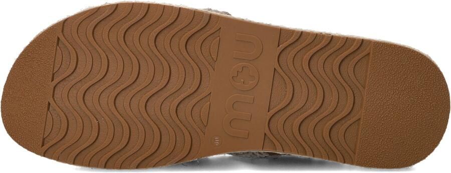 MOU Slippers Dames Jute Sandal Maat: 38 Materiaal: Suède Kleur: Bruin - Foto 5