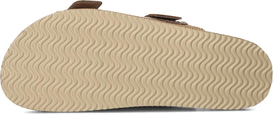 MOU Bruine Slippers Two Buckle Sandal Raffia Wrapping - Foto 4