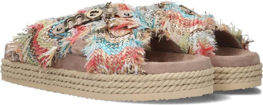 MOU Criss-cross Rope Sandal Slippers Dames Multi