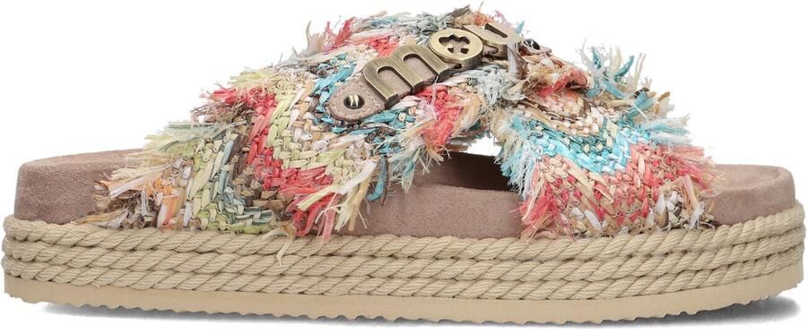 MOU Criss-cross Rope Sandal Slippers Dames Multi - Foto 4