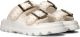 MOU Slippers Dames Eva One-piece Slide Two-buckles Rubber Wit - Wit