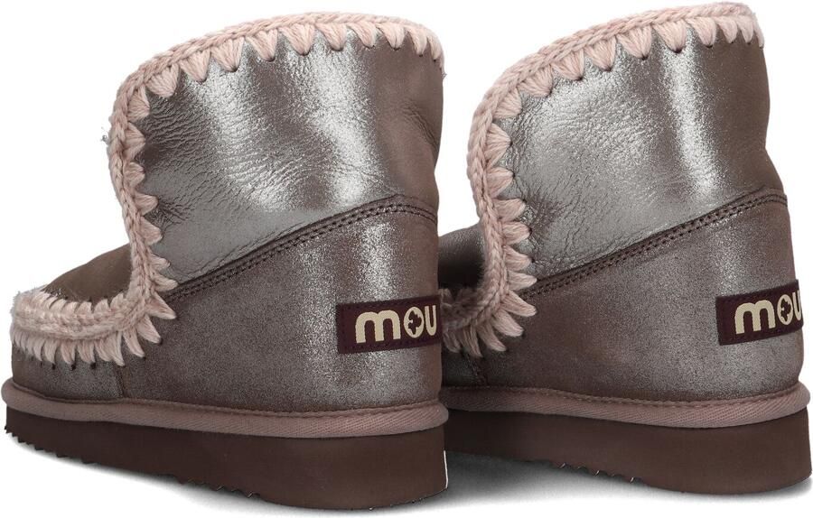 MOU Vachtlaarzen Dames Eskimo 18 Met Maat: 40 Materiaal: Suède Kleur: Zilver - Foto 2