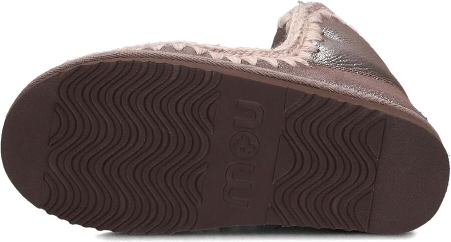 MOU Vachtlaarzen Dames Eskimo 18 Met Maat: 40 Materiaal: Suède Kleur: Zilver - Foto 3