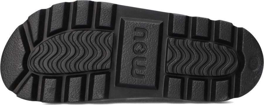 MOU Slippers Dames Eva One-piece Slide Two-buckles Maat: 41 Materiaal: Textiel Kleur: Zwart - Foto 5