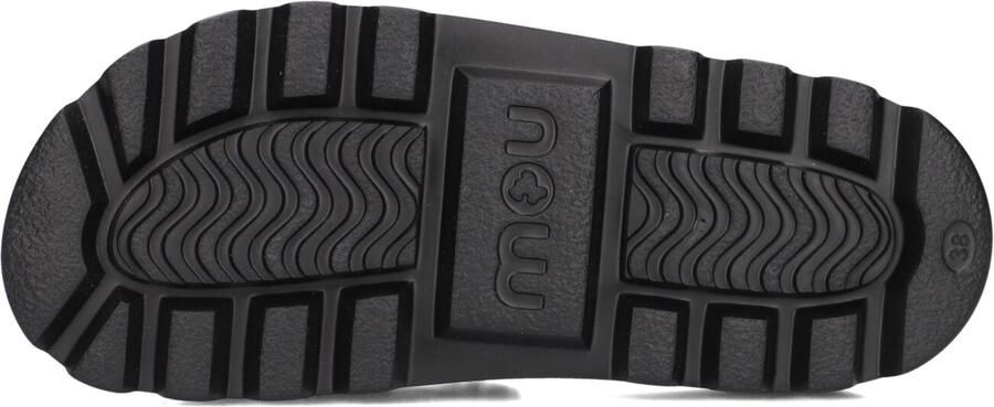MOU Badslippers Dames Sequins Criss-cross Bio Sandal Maat: 41 Materiaal: Textiel Kleur: Zwart - Foto 3