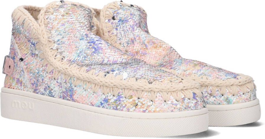 Mou Zomer Eskimo Bedrukte Paillet Sneaker Multicolor Dames