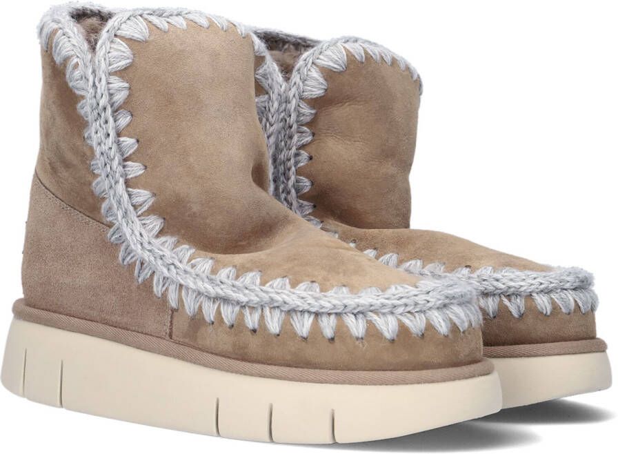MOU Vachtlaarzen Dames Eskimo 18 Bounce Maat: 40 Materiaal: Suède Kleur: Taupe