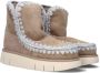 Bruin Tinten Eskimo 18 Bounce Vachtlaarzen Warme Laarzen Dames Taupe - Thumbnail 1