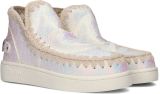 Mou Handgemaakte Pailletten Katoenen Laarzen Multicolor Dames - Grijs