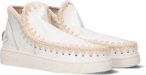 Comfy Eskimo Sneaker Hoge sneakers Leren Sneaker Dames Wit