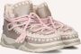 MOU Snowboots Dames Trainer 02 Scoubidoo Lace Maat: 36 Materiaal: Leer Kleur: Zilverkleurig - Thumbnail 1
