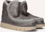 MOU Vachtlaarzen Dames Eskimo18bounc Met Maat: 39 Materiaal: Suède Kleur: Zilver - Thumbnail 1
