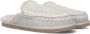 MOU Pantoffels Dames Slipper Full Eskimo Stitch Maat: 42 Materiaal: Suède Kleur: Zilver - Thumbnail 1