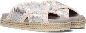 MOU Rope Bio 04 Slippers Dames Zilver