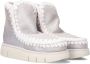 MOU Vachtlaarzen Dames Eskimo 18 Bounce Maat: 39 Materiaal: Suède Kleur: Zilver - Thumbnail 1