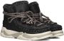 MOU Trainer 02 Scoubidoo Lace Boots Dames Zwart - Thumbnail 1