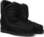 MOU Enkellaarsjes Dames Inner Wedge Tweed Maat: 39 Materiaal: Textiel Kleur: Zwart - Thumbnail 1