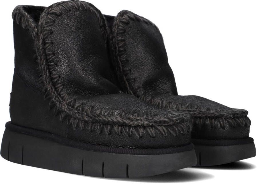 MOU Vachtlaarzen Dames Eskimo 18 Bounce Maat: 39 Materiaal: Suède Kleur: Zwart