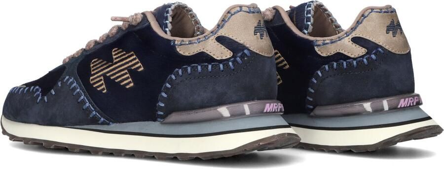 MRP Lage Sneakers Dames Amsterdam 06uphs Suède Blauw - Foto 5