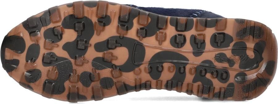 MRP Lage Sneakers Dames Amsterdam 06uphs Suède Blauw - Foto 4