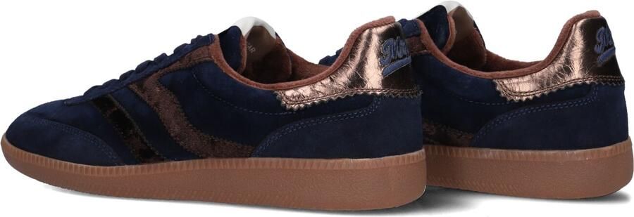 MRP Lage Sneakers Dames Chic Suède Donkerblauw - Foto 5