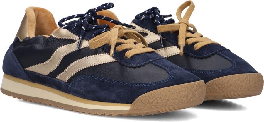 MRP Lage Sneakers Dames Utah Suède Donkerblauw