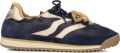 MRP Lage Sneakers Dames Utah Suède Donkerblauw - Blauw