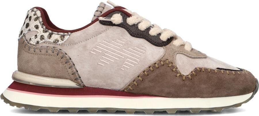 MRP Lage Sneakers Dames Amsterdam 06uphs Suède Taupe