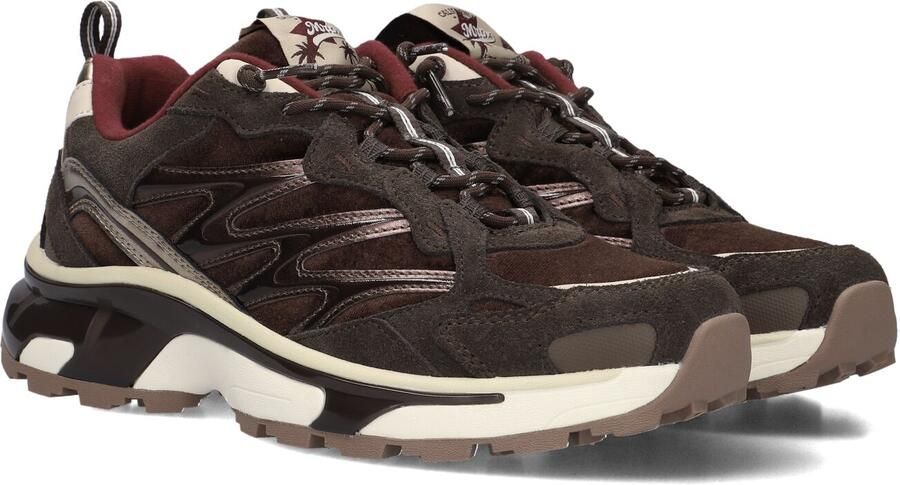 MRP Lage Sneakers Dames Canyon Textiel Bruin