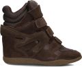 MRP Chamonix Sneakers Dames Bruin - Donkerbruin