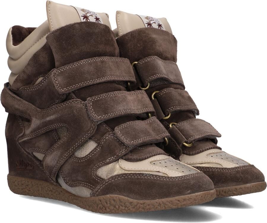 MRP Chamonix Sneakers Dames Bruin - Foto 4