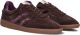 MRP Lage Sneakers Dames Chic Suède Bruin - Bruin