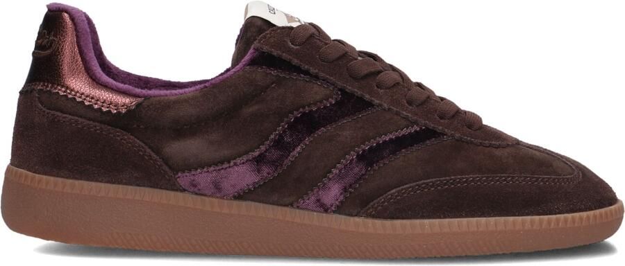 MRP Lage Sneakers Dames Chic Suède Bruin - Foto 3