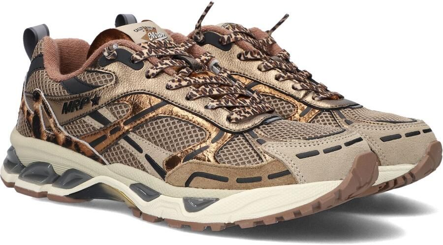 MRP Lage Sneakers Dames Melrose Leatherlook Brons