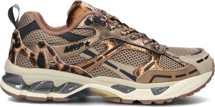 MRP Lage Sneakers Dames Melrose Leatherlook Brons