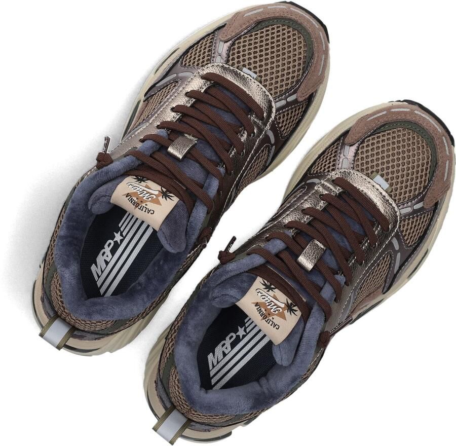 MRP Lage Sneakers Dames Melrose Mesh Brons - Foto 2