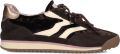 MRP Lage Sneakers Dames Utah Textiel Bruin - Donkerbruin