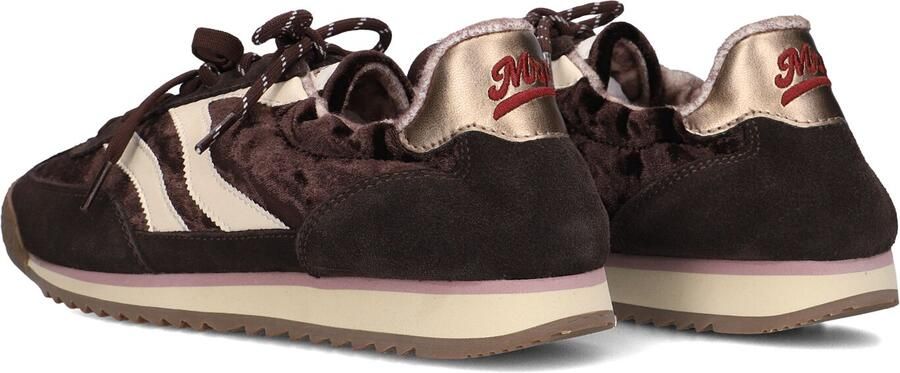 MRP Lage Sneakers Dames Utah Textiel Bruin - Foto 8