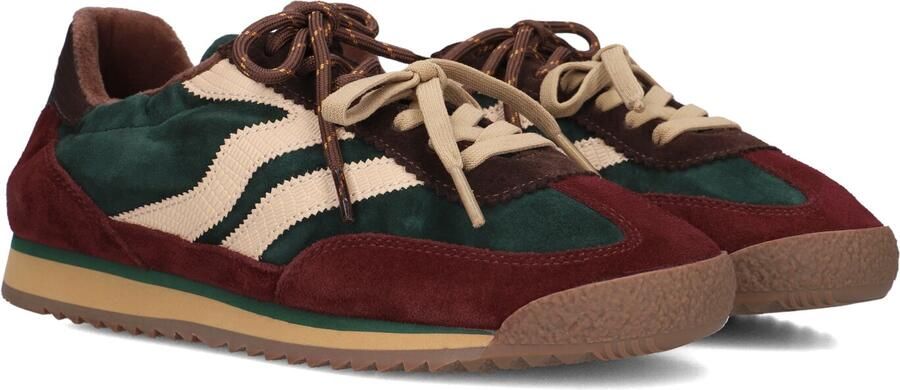 MRP Lage Sneakers Dames Utah Textiel Groen