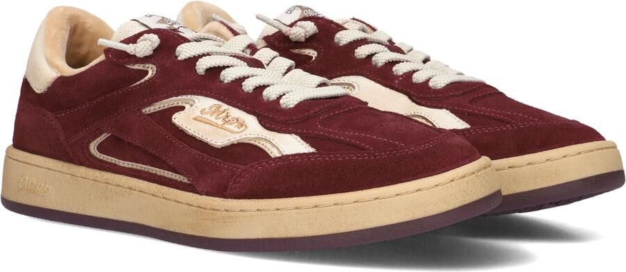 MRP Lage Sneakers Dames Beverly Suède Bordeaux