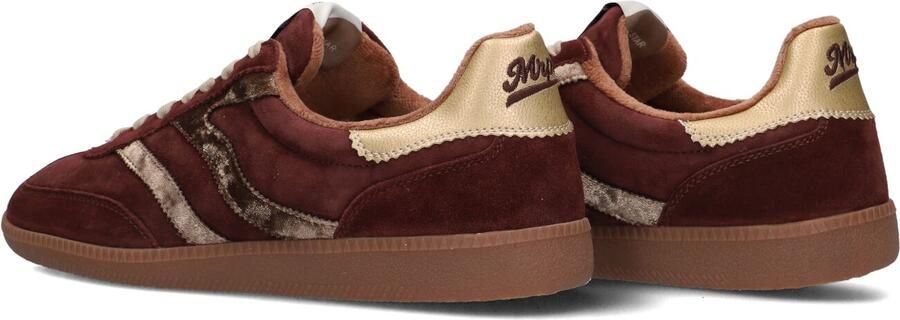 MRP Lage Sneakers Dames Chic Suède Bordeaux - Foto 5