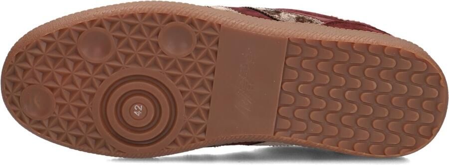 MRP Lage Sneakers Dames Chic Suède Bordeaux - Foto 4