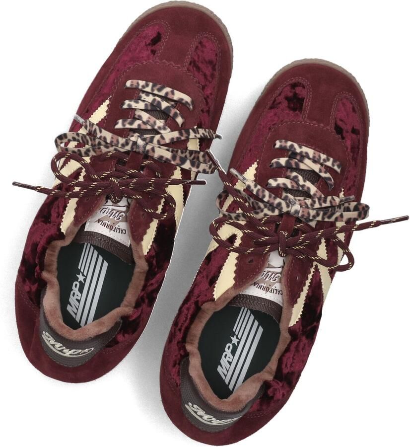 MRP Lage Sneakers Dames Utah Textiel Bordeaux - Foto 4