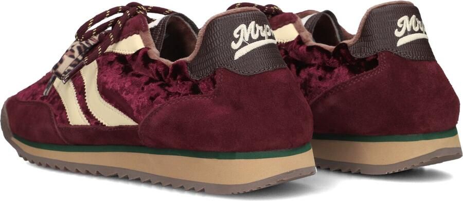 MRP Lage Sneakers Dames Utah Textiel Bordeaux - Foto 3