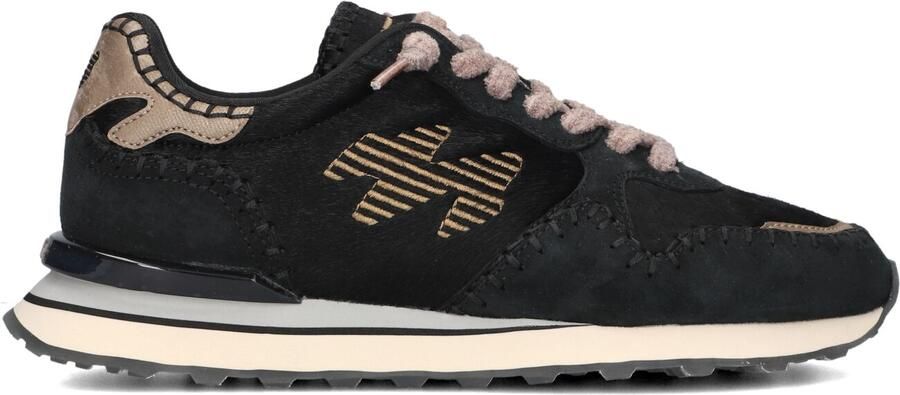 MRP Lage Sneakers Dames Amsterdam 06uphs Ponyhair Zwart